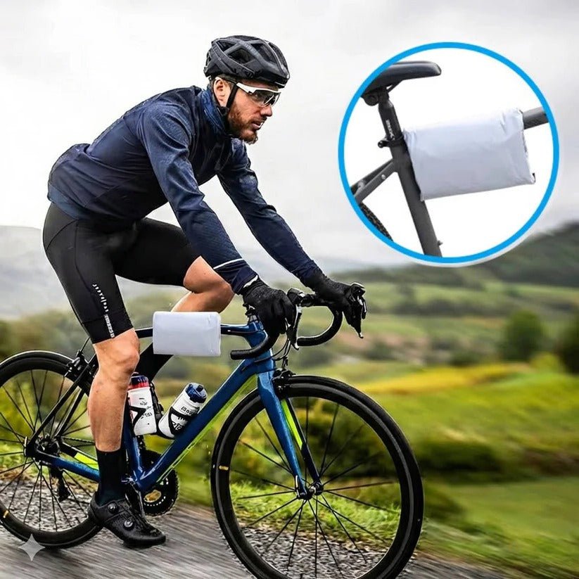 Waterproof Bike Cover — PU Coating, Lock Opening, Foldable