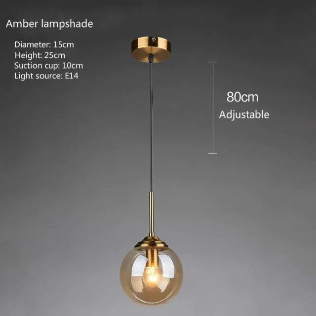 LuminaDrop Glass Pendant Light for Modern Homes and Kitchens