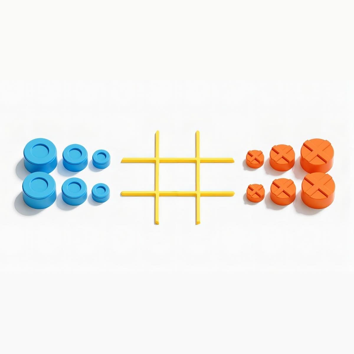 JoyTac Family Tic Tac Game — Modern Design, Updated Strategy Rules
