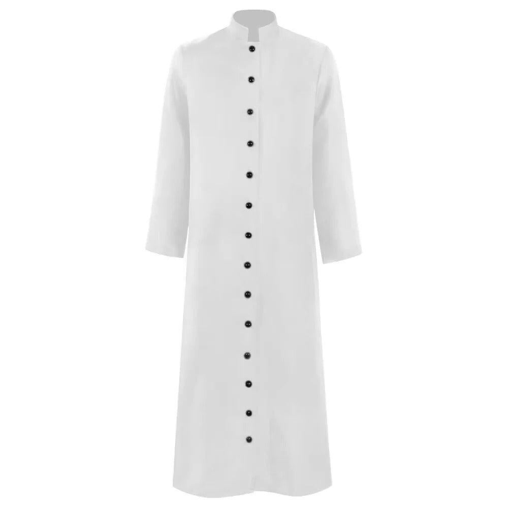 Elegant Magician's Costume Robe for Cosplay and Theater Performances