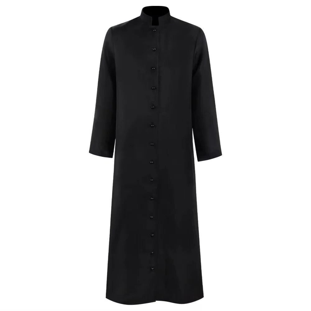 Elegant Magician's Costume Robe for Cosplay and Theater Performances