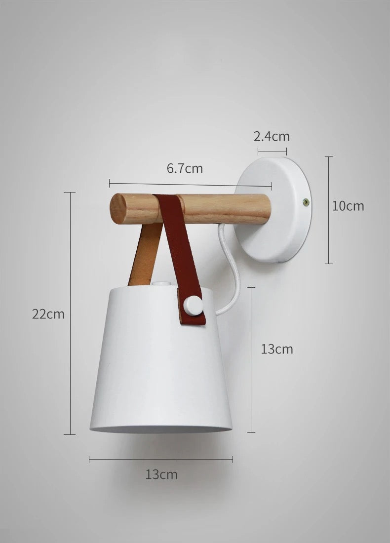 LumaNest Wall Lamp Scandinavian Modern Hanging Lantern