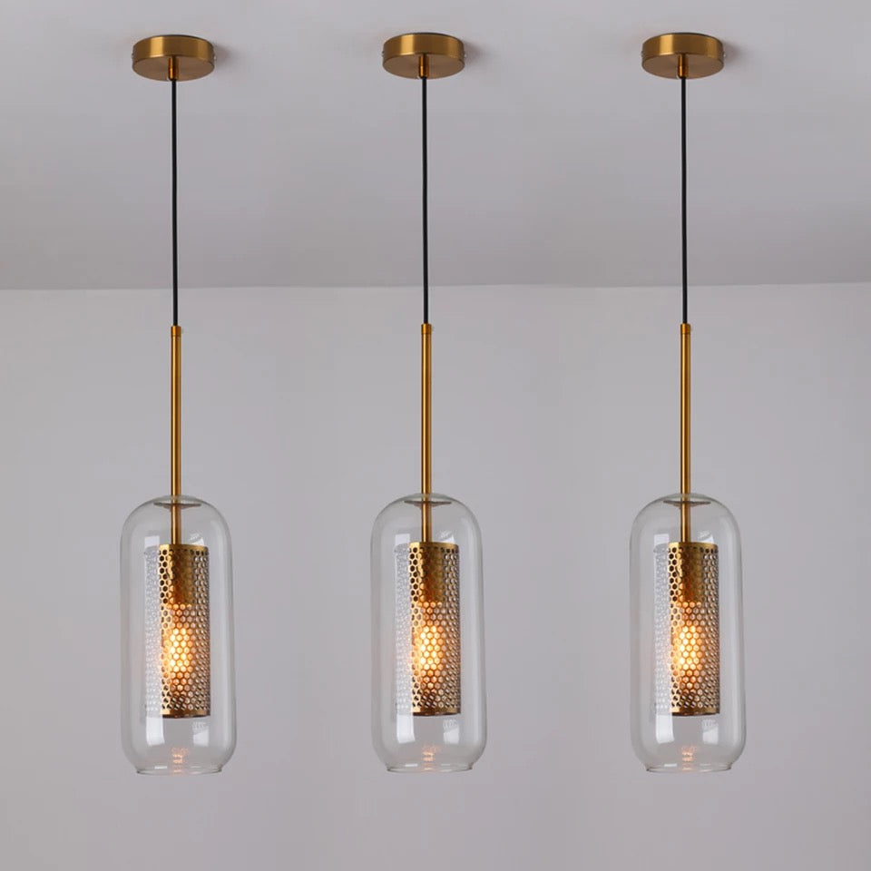 NovaLox Nordic Glass Pendant Light for Kitchen and Dining