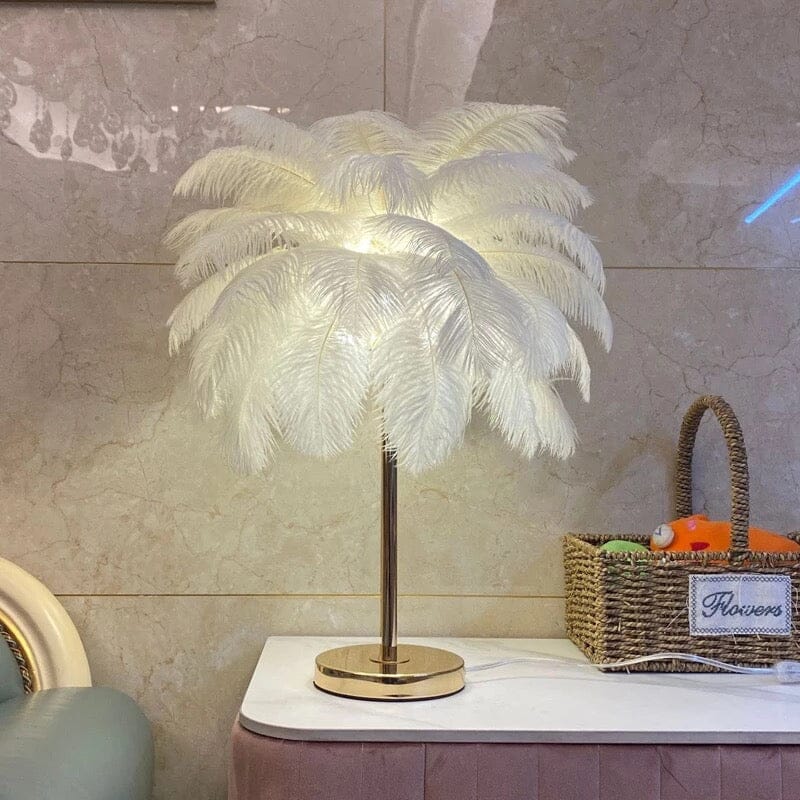 Aurelia Feather LED Lamp Modern Minimalist Lighting