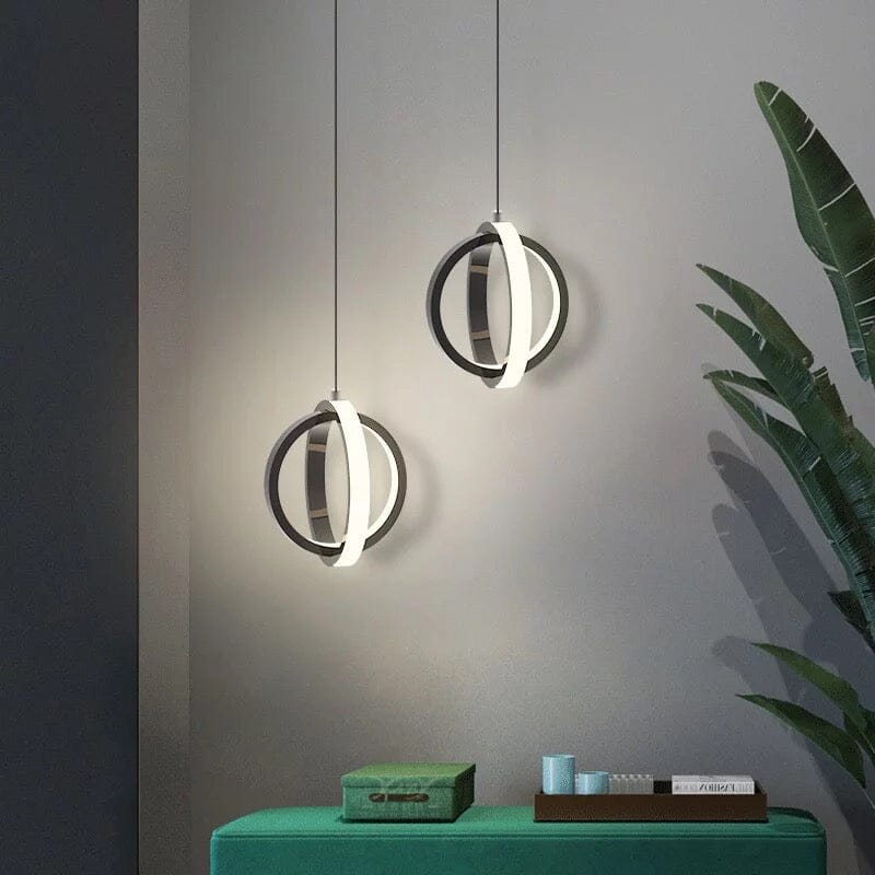 Nyra Mini Iron Pendant Lights | Modern Kitchen Fixtures