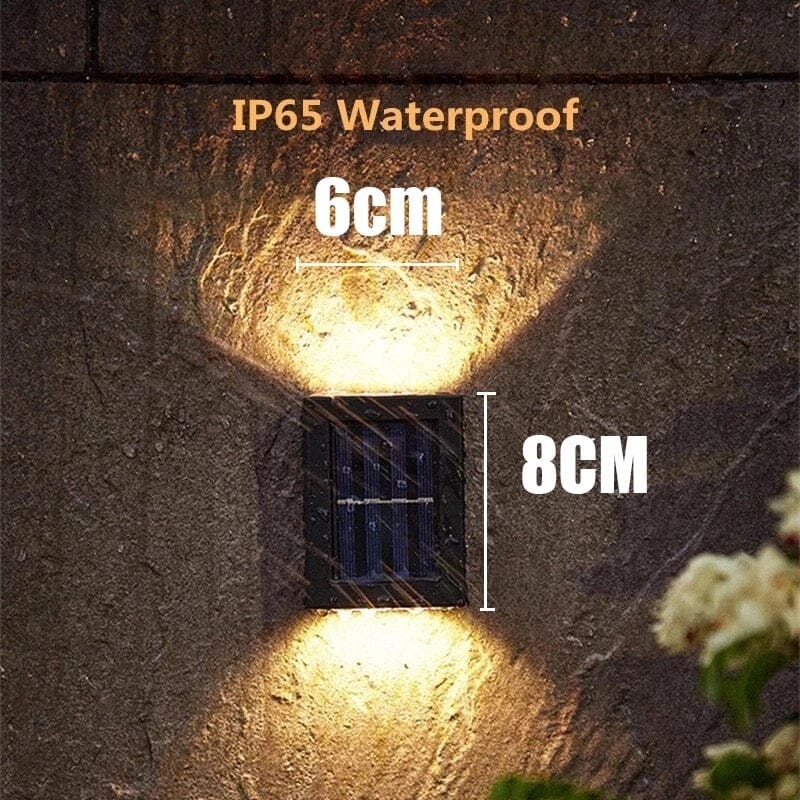 LumaNova Outdoor Solar Panel Light Waterproof Garden Lamp