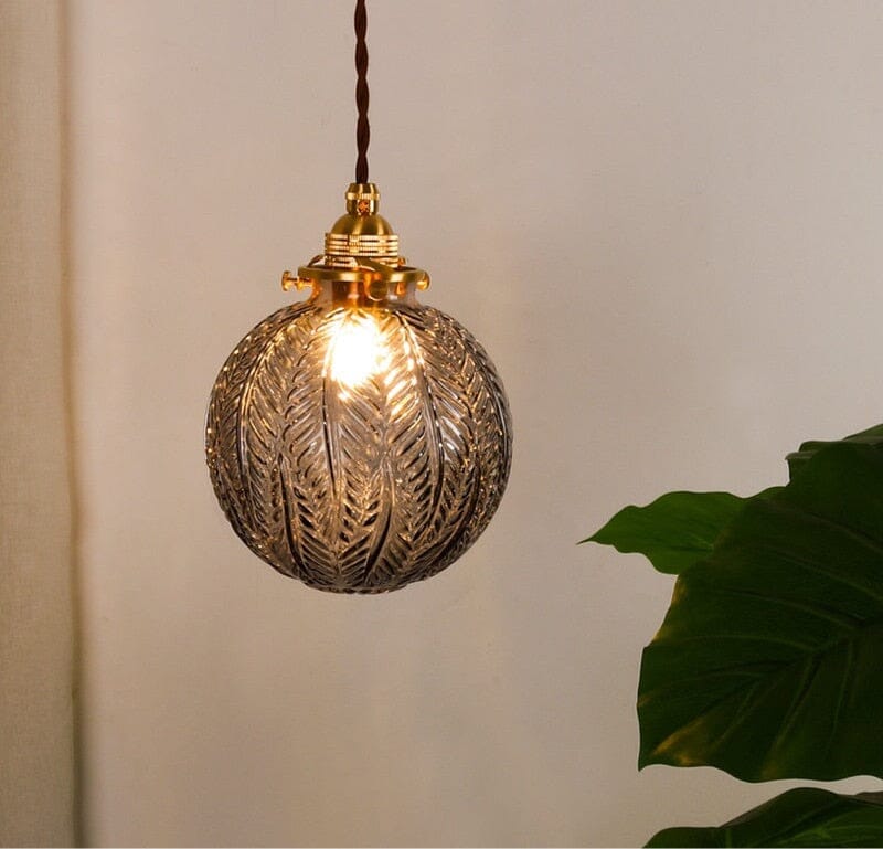 Aurelia Glass Pendant Lights for Asian Kitchen Islands