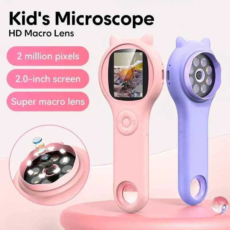 NovaScope Mini Microscope — Compact Educational Model Capturing Photo And Video Recordings