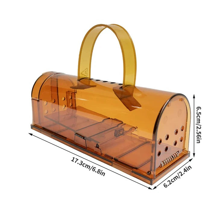 Reusable Mechanical Rat Trap — Viewing Window Design