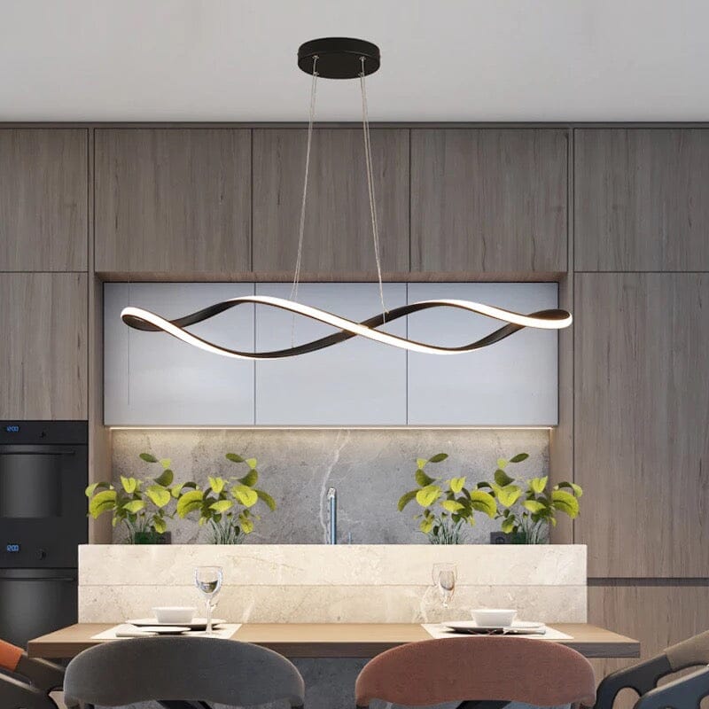 Elara Spiral Pendant Light Scandinavian Modern Nordic Design