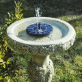 Solar-Powered Garden Water Fountain — Eco-Friendly Water Display