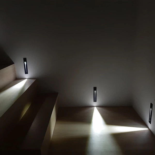 NovaStep Recessed LED Stair Light 3W Aluminum Wall Lamp