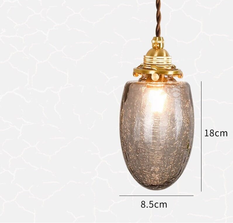 Aurelia Glass Pendant Lights for Asian Kitchen Islands