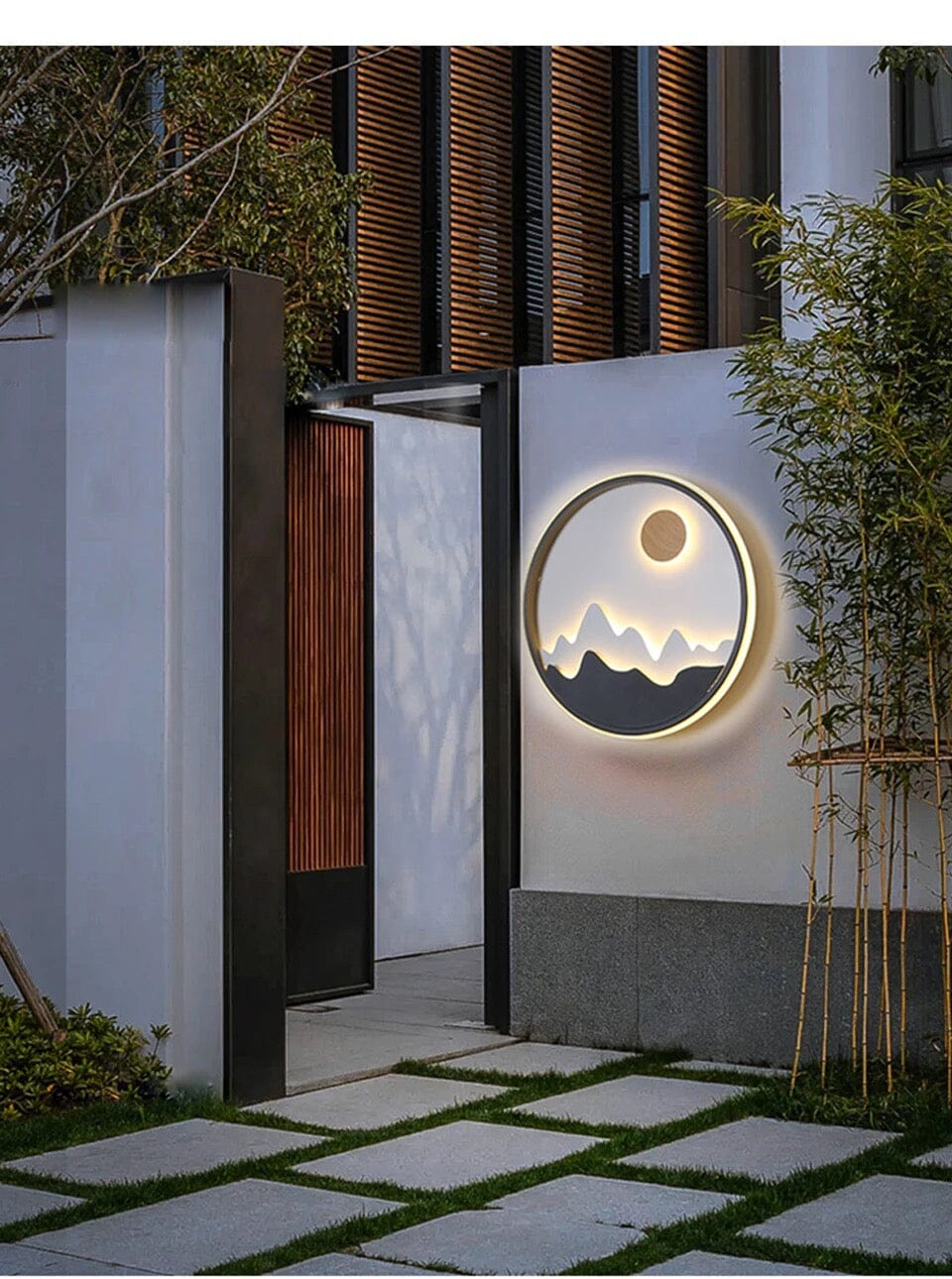 Aurora Horizon Outdoor Wall Lamp Aluminum Modern Light