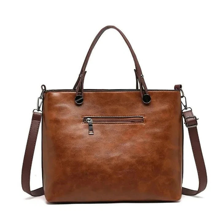 Borsa minimalista in pelle - Design elegante per l’uso quotidiano