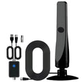 Flat Amplified Indoor TV Antenna for Local HD Channels