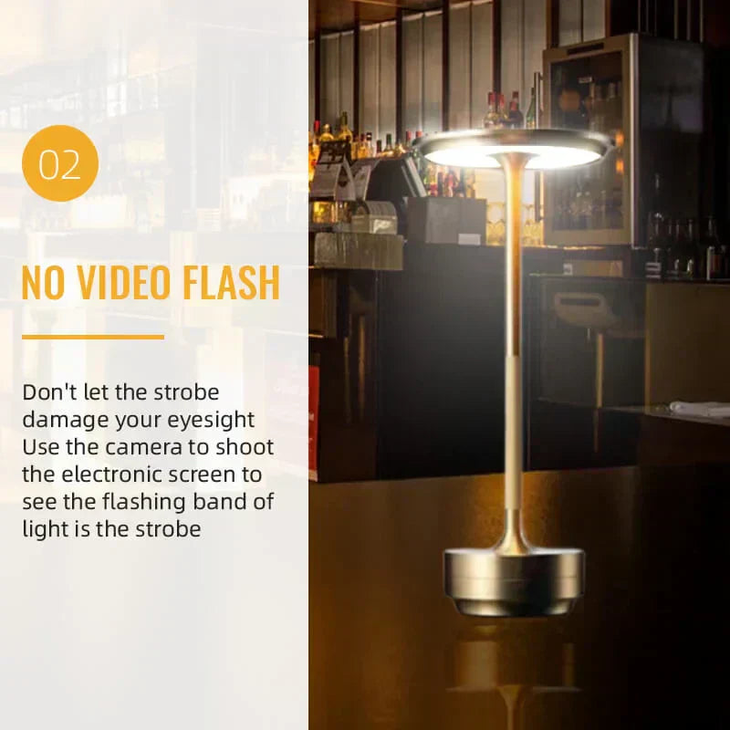 LumaNova Wireless Dimmable Lamp | Adjustable Brightness Cordless Glow