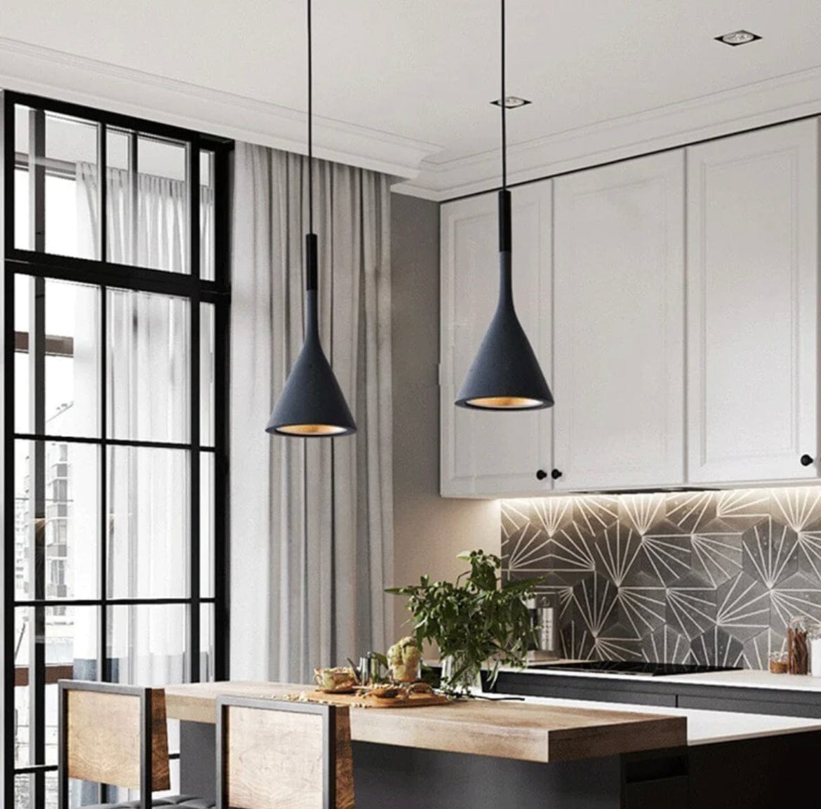 LumaFlex Pendant Light With Adjustable Cord And Color Options