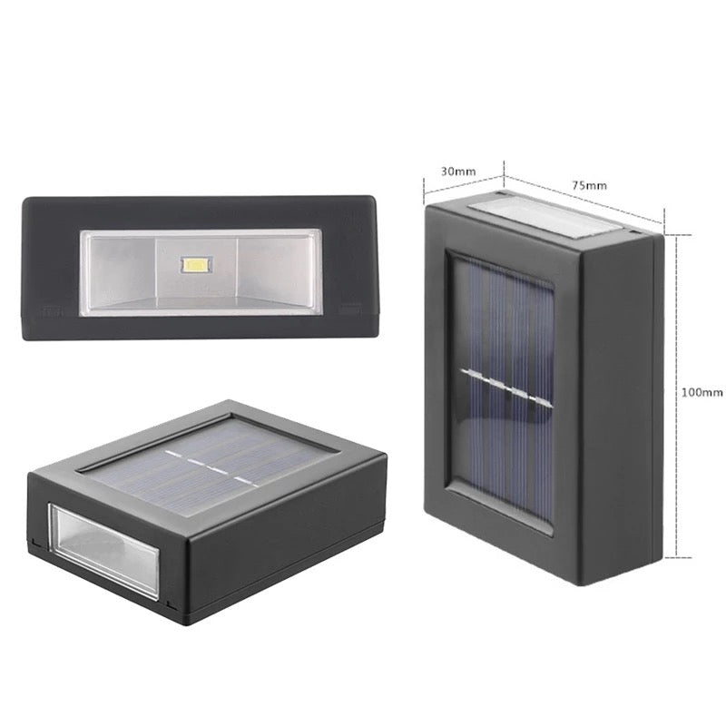 LumaNova Outdoor Solar Panel Light Waterproof Garden Lamp