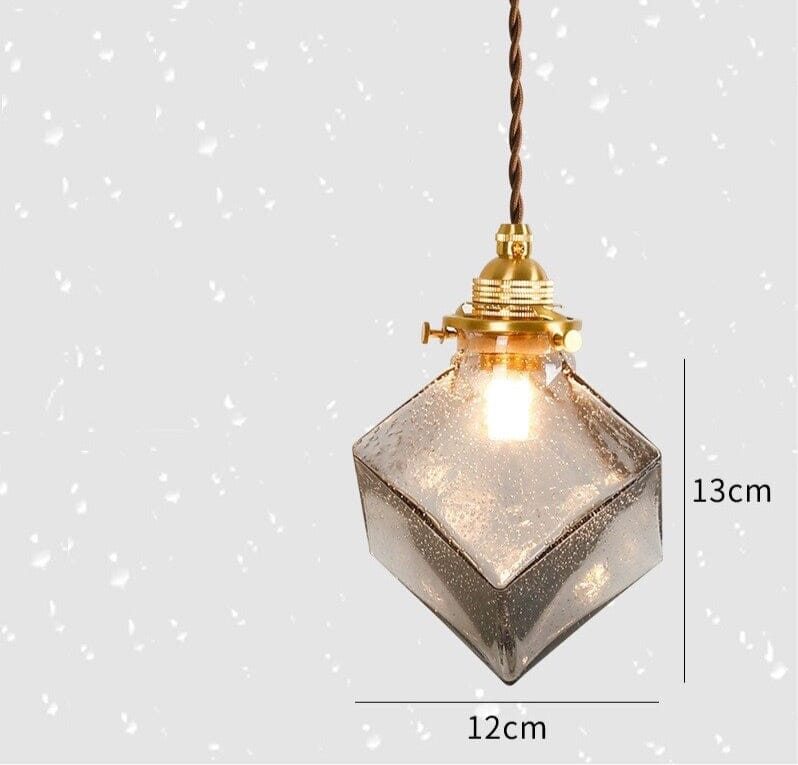 Aurelia Glass Pendant Lights for Asian Kitchen Islands