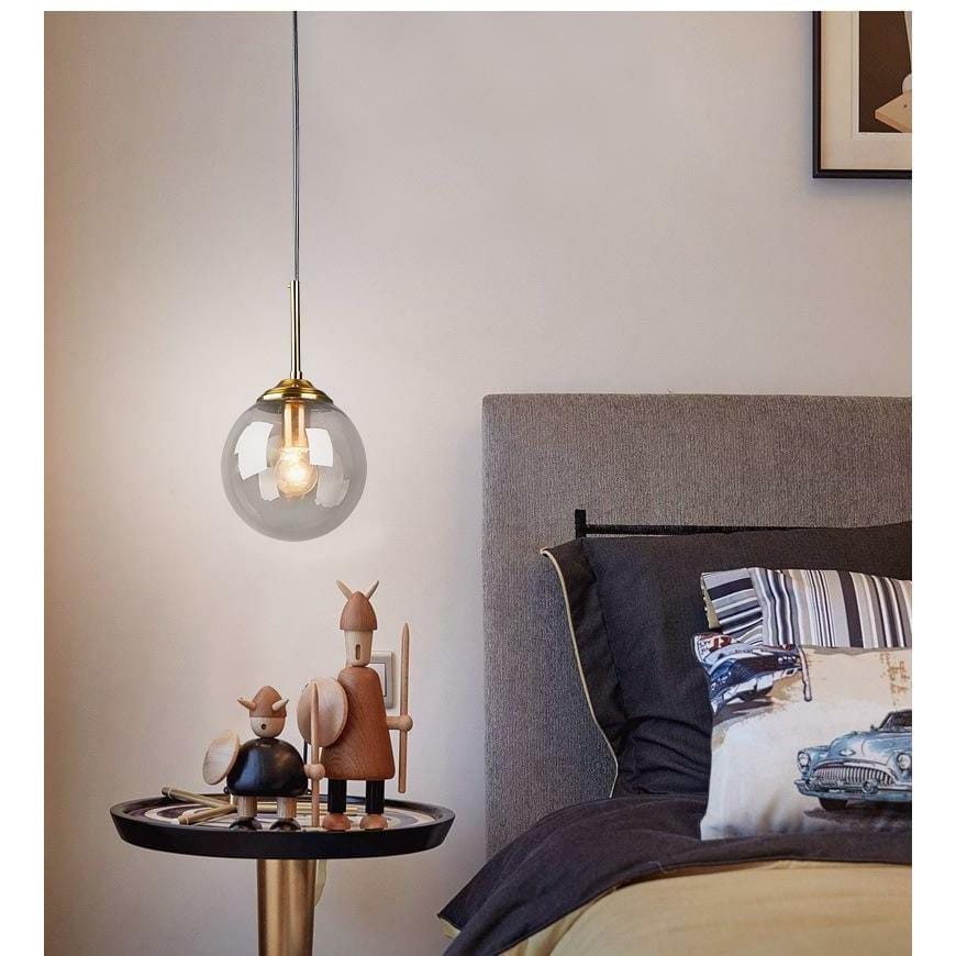 LuminaDrop Glass Pendant Light for Modern Homes and Kitchens
