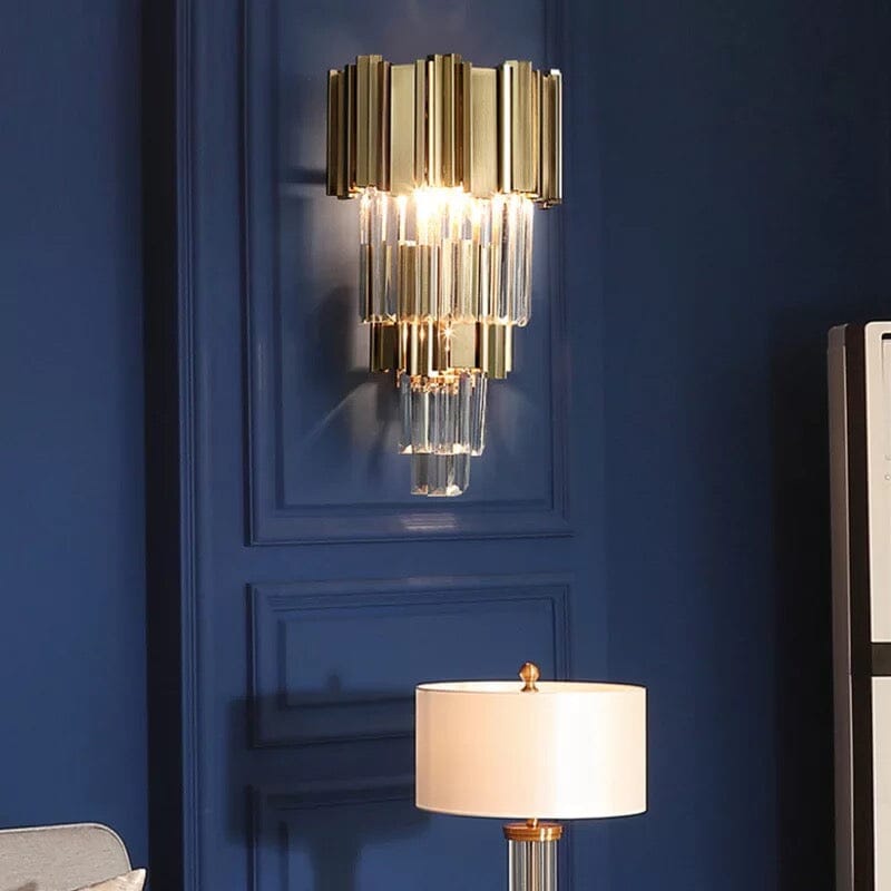 Regal Crest LED Wall Lamp for Elegant Homes and Restaurants