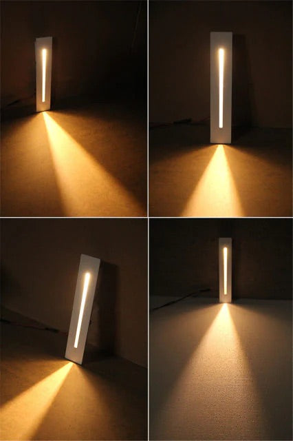 NovaStep Recessed LED Stair Light 3W Aluminum Wall Lamp