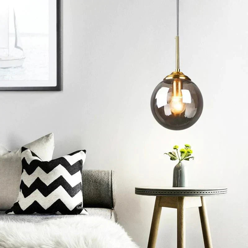 LuminaDrop Glass Pendant Light for Modern Homes and Kitchens