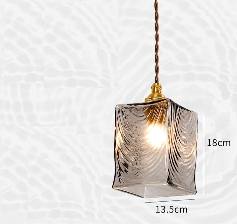 Aurelia Glass Pendant Lights for Asian Kitchen Islands