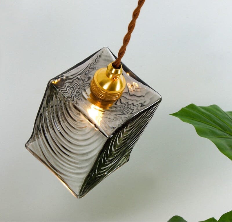 Aurelia Glass Pendant Lights for Asian Kitchen Islands
