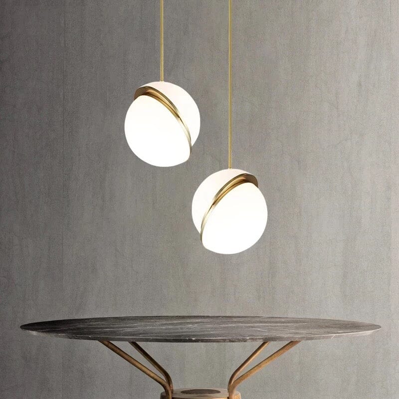 Celestial Planet Pendant Light Modern Iron Ceiling Fixture
