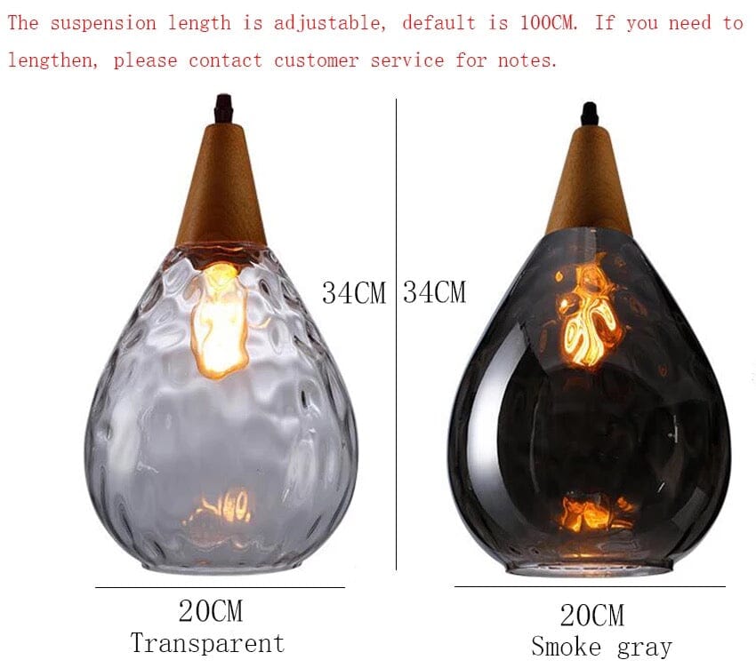 Liora Glass Pendant Light | Nordic Handmade Fixture