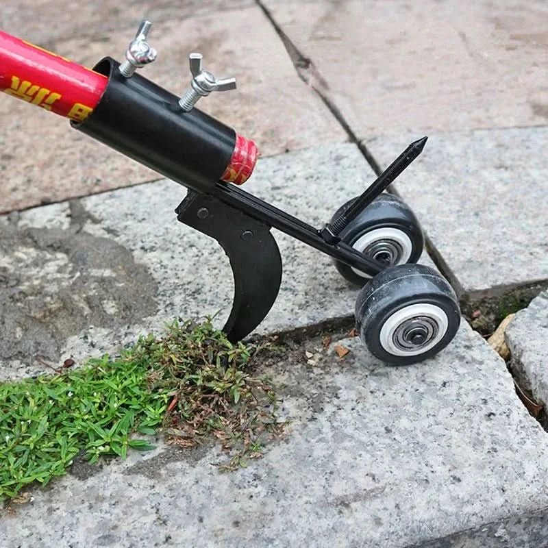 TerraEase Deluxe Ergonomic Weed Remover — Long Handle, Back-Friendly Design