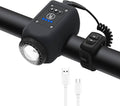 Bicycle Horn & Floodlight — 110dB Alert, 30m Visibility Range
