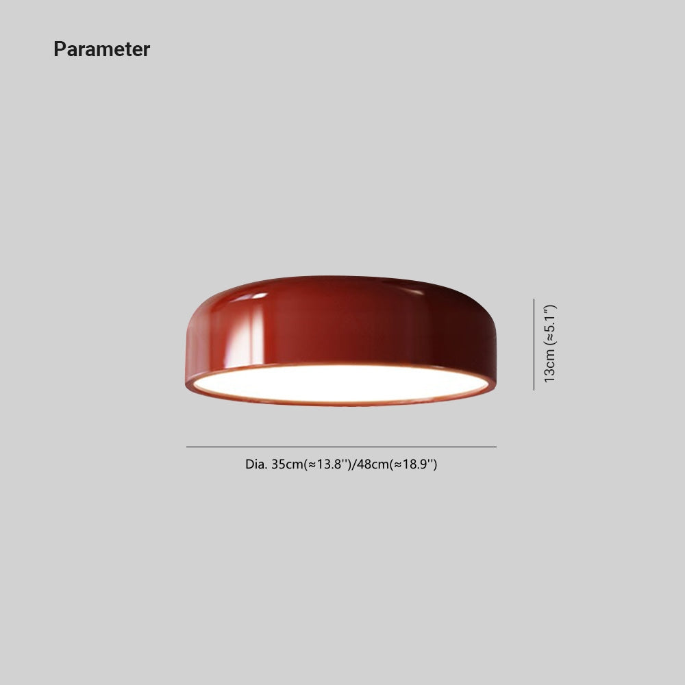 Valentina Vintage LED Flush Mount Ceiling Light Study Bedroom Kitchen | ventumra