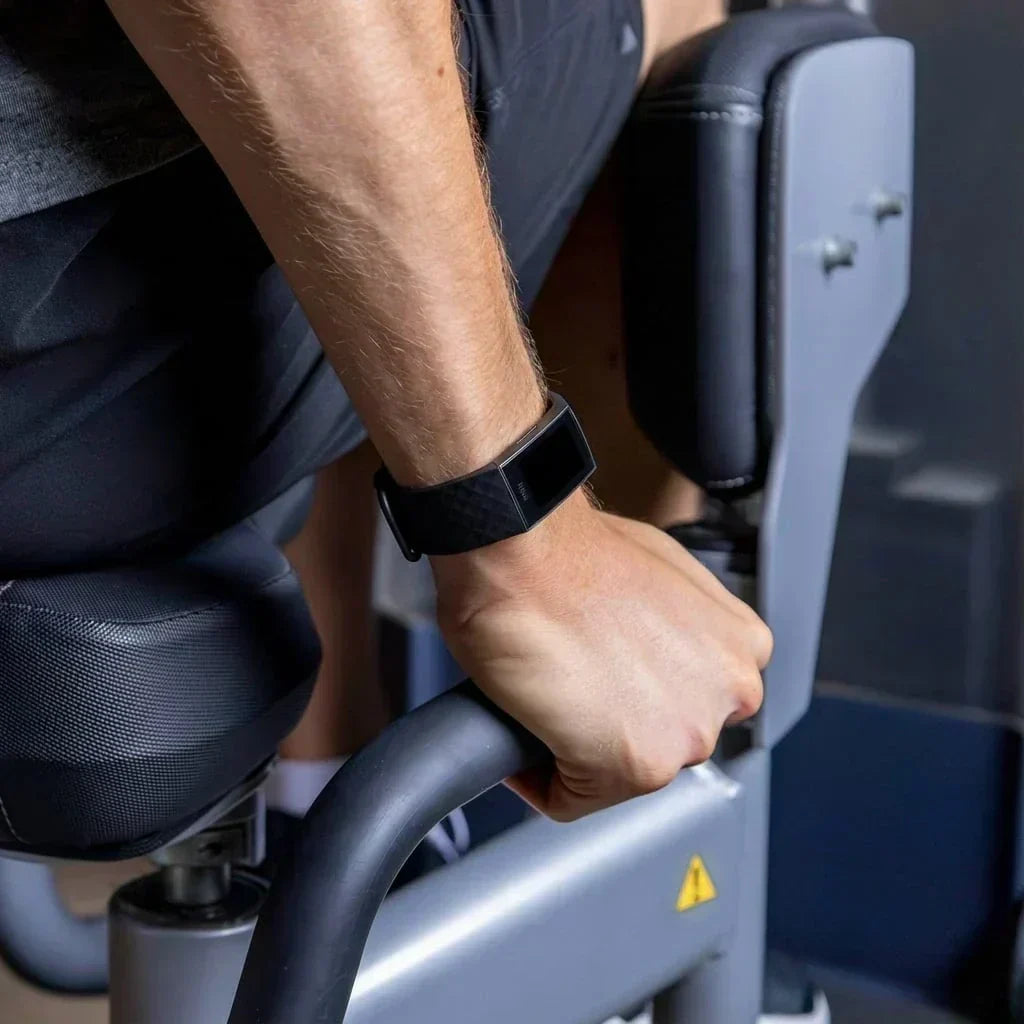 Black Silicone Strap For Fitbit Charge 4 Replacement Band | Ventumra