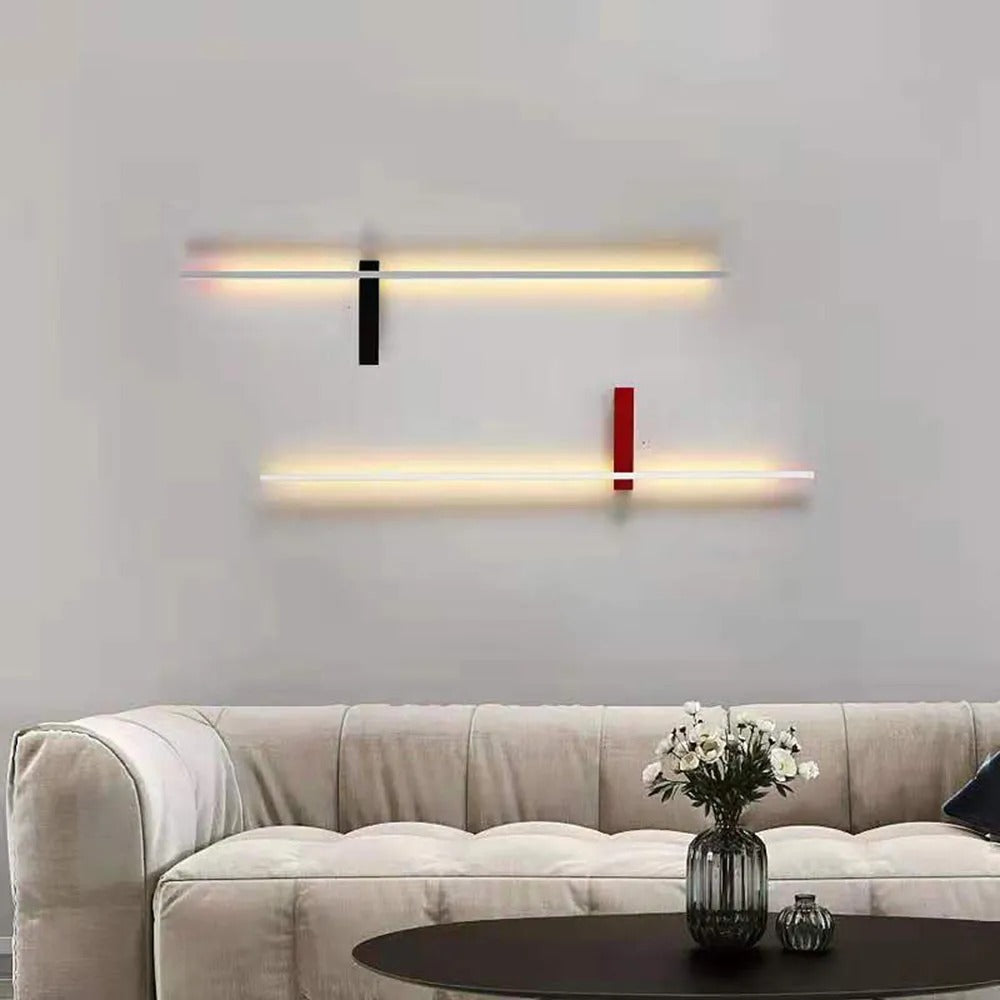 Arisha Minimalist Linear Wall Lamp Multi-Color Linear | ventumra