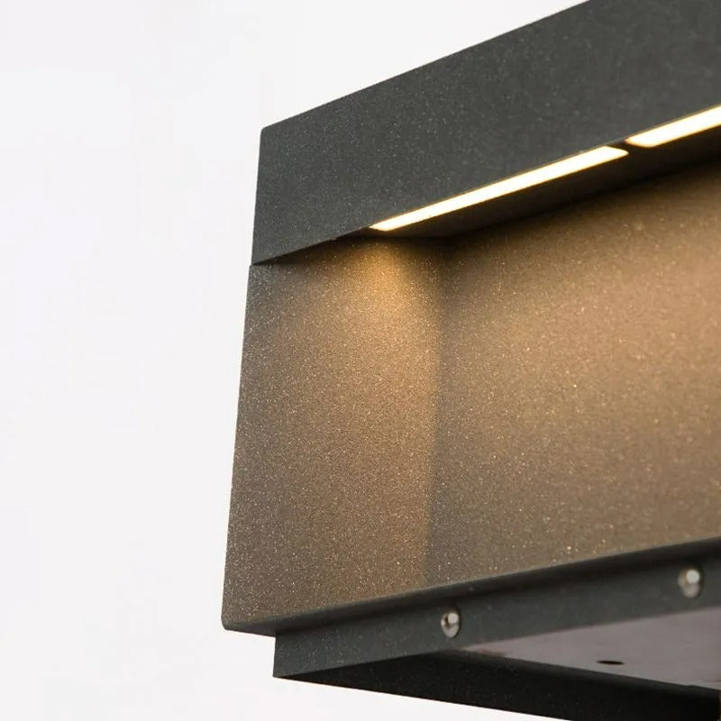 Elow Outdoor Post Lamps Modern Square Solar | ventumra