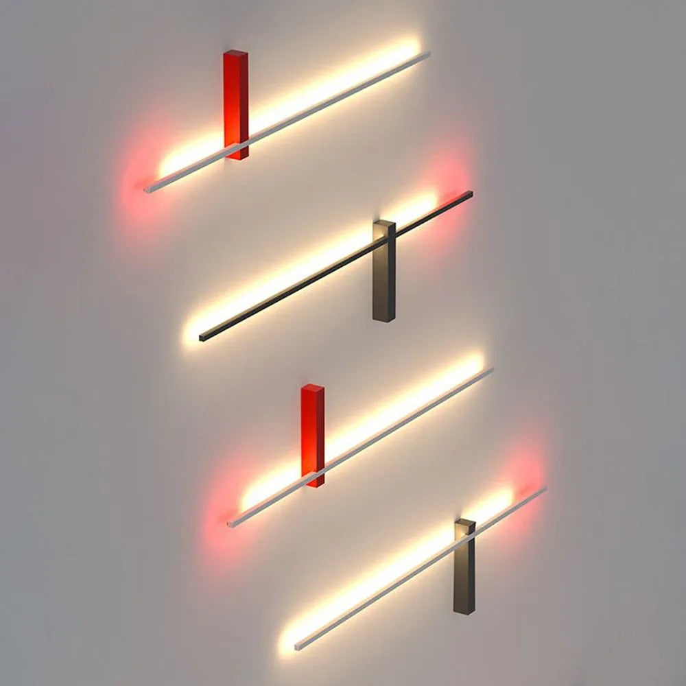 Arisha Minimalist Linear Wall Lamp Multi-Color Linear | ventumra