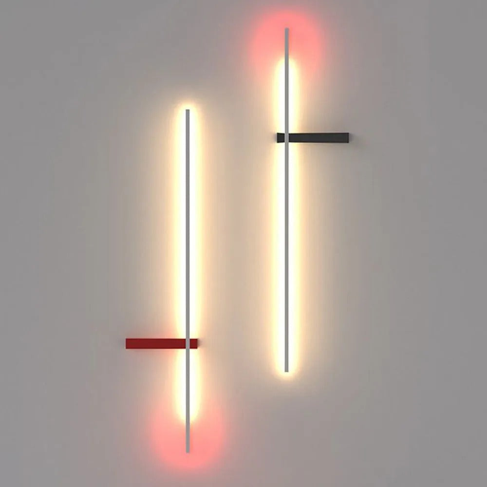 Arisha Minimalist Linear Wall Lamp Multi-Color Linear | ventumra