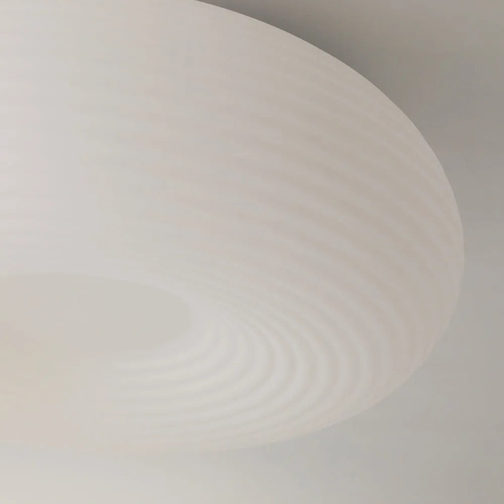 Arisha Flush Mount Ceiling Light Modern, Metal/, White, Bedroom | ventumra