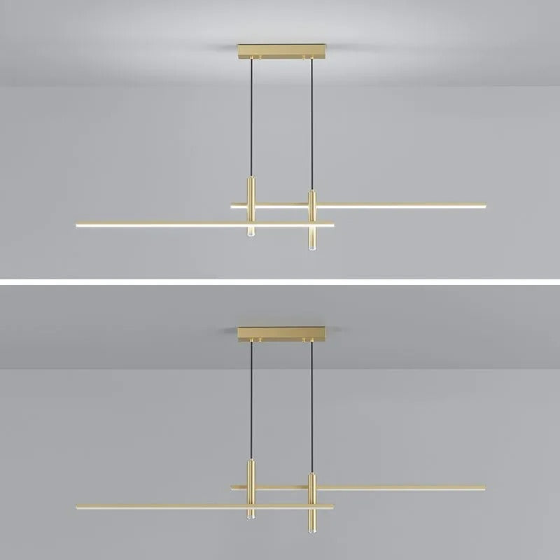Prym Pendant Light Modern Linear Dining Room | ventumra