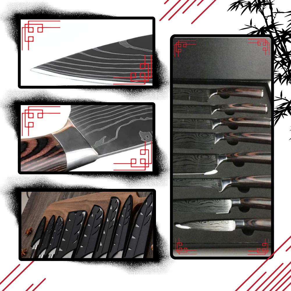 Japanese Knives in the Pakkawood Series | ventumra