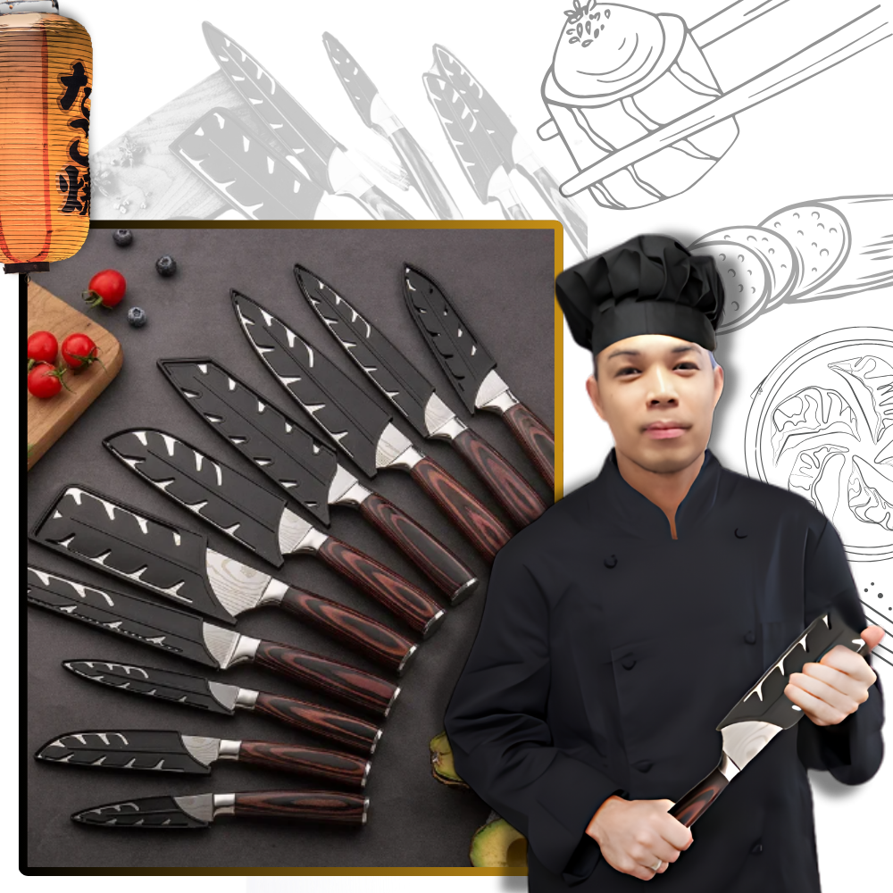 Japanese Knives in the Pakkawood Series | ventumra