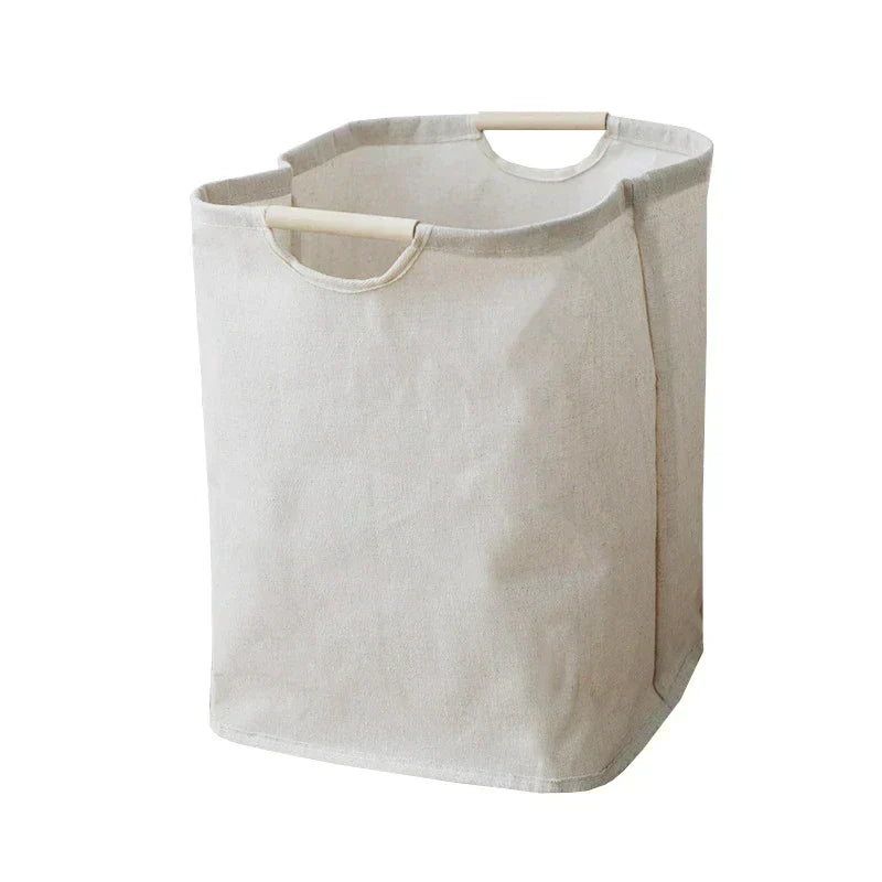 JapanStil Cotton-Linen Laundry Basket | ventumra