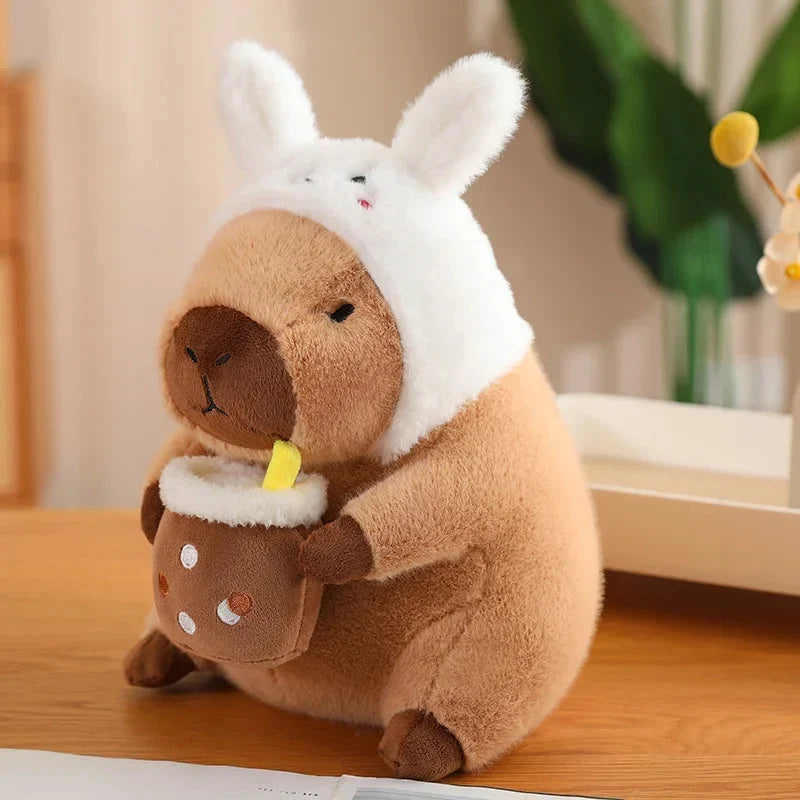 kawaiies-softtoys-plushies-kawaii-plush-Baby Kawaii Capybara Dress-up Plushies Soft toy Avocado 12in / 30cm 