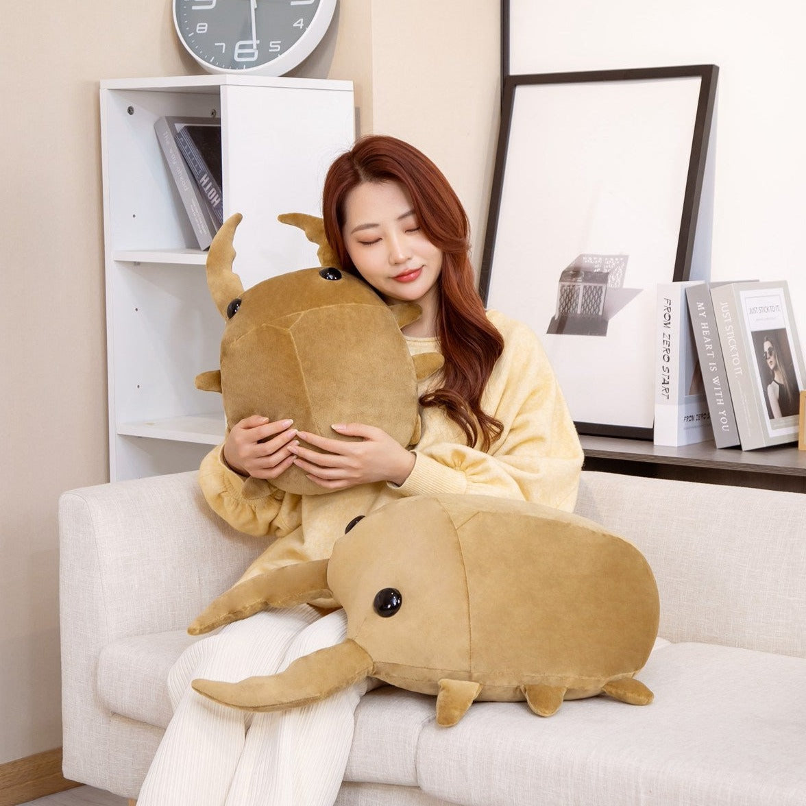 Brown Kawaii Dung Beetles Plushies | ventumra
