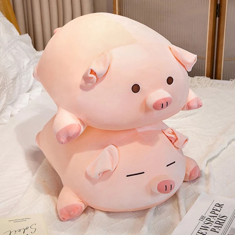 Chubby Chonky Pink Piggy Plushies | NEW | ventumra