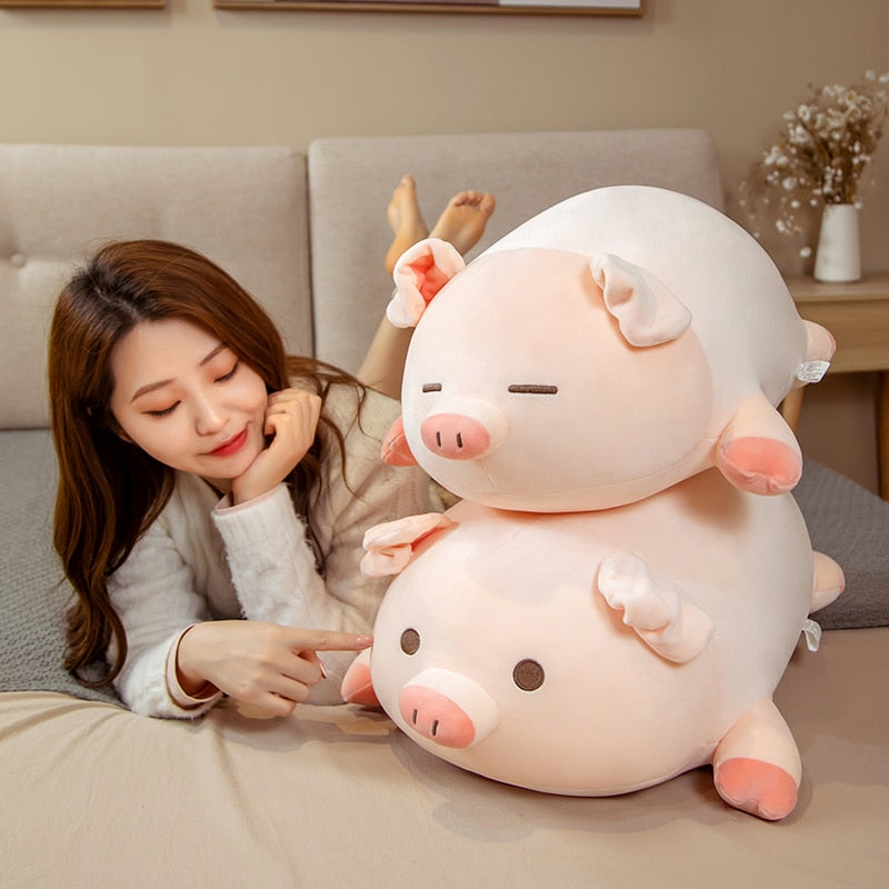 Chubby Chonky Pink Piggy Plushies | NEW | ventumra