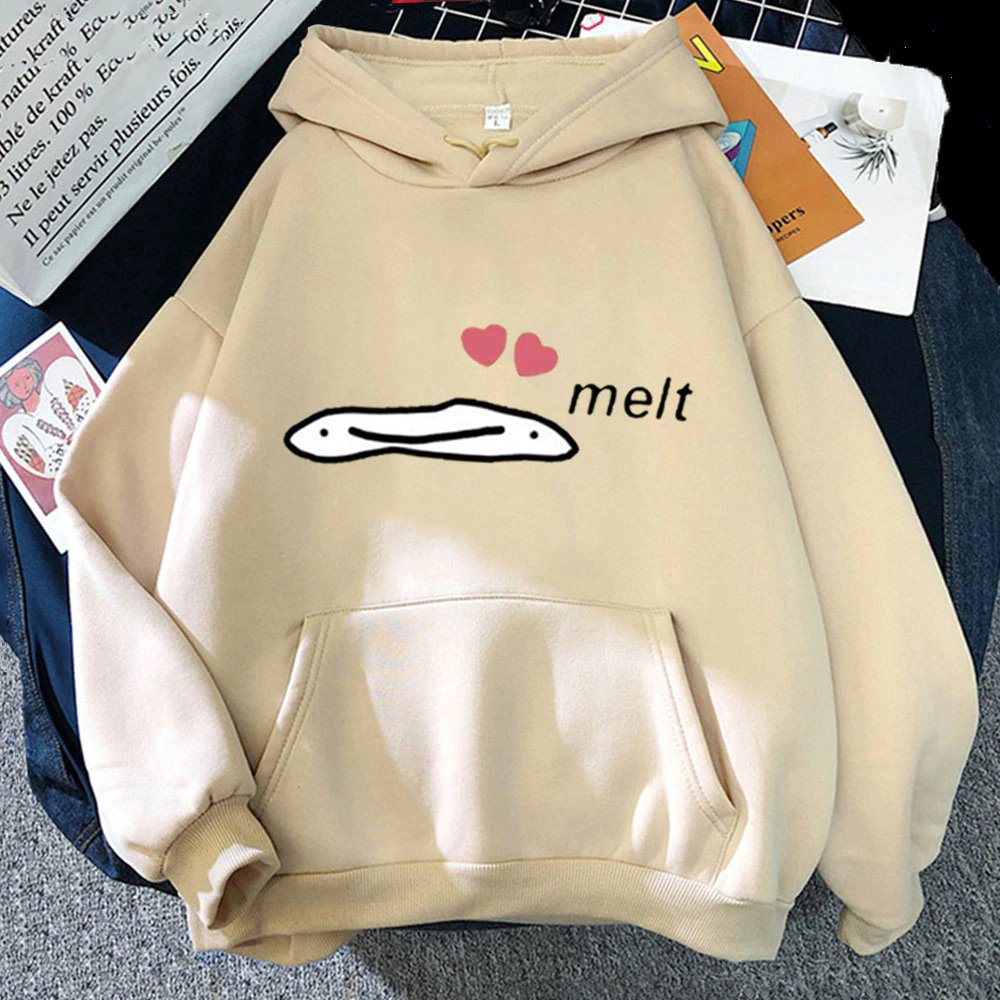 Cute Anime Melting Heart Hoodie | ventumra